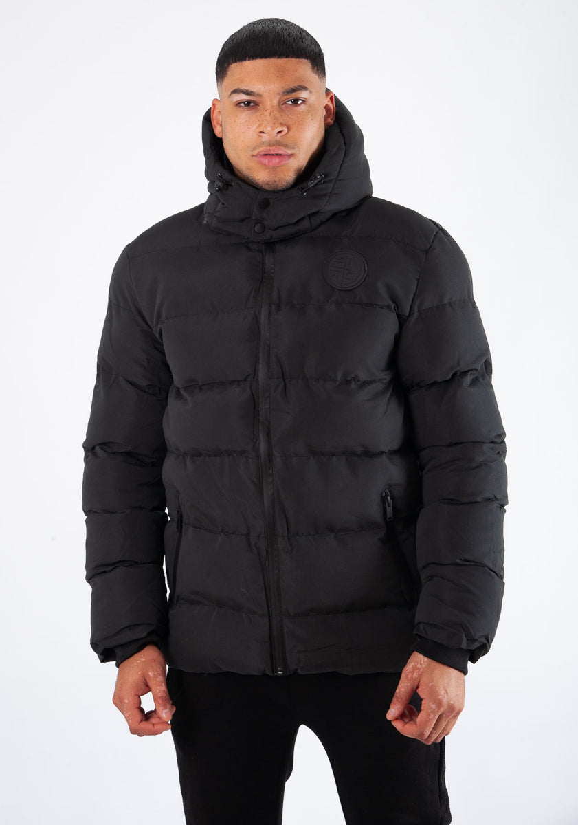 Destiny Short Puffer Jacket Black - New In from Ruby Room UK