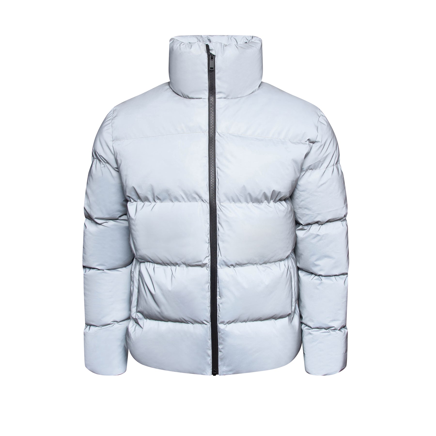 Reflective Zip Puffer Jacket – Soulstar Clothing
