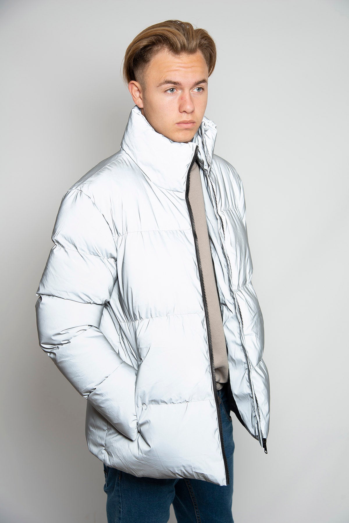 Reflective Puffer Jacket – Soulstar Clothing